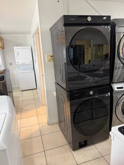 Samsung Stacked Washer and Dryer Set