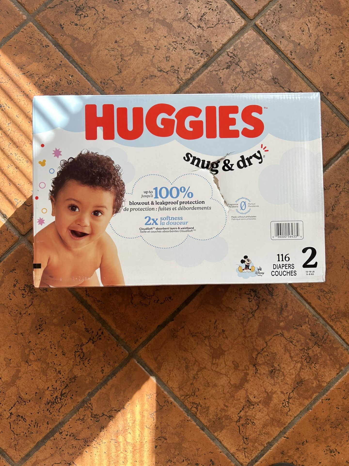 x3 Packs of Diapers (2MONTHS) NEW