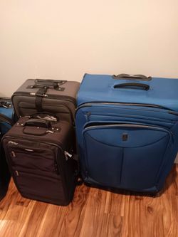 Suitcases luggage backpacks