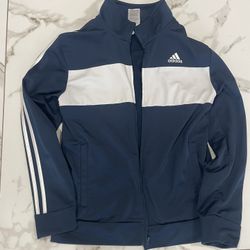 Boys Adidas Size 18 Jacket Navy