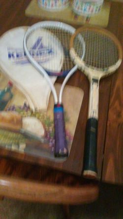 Tennis and racquetball rackets