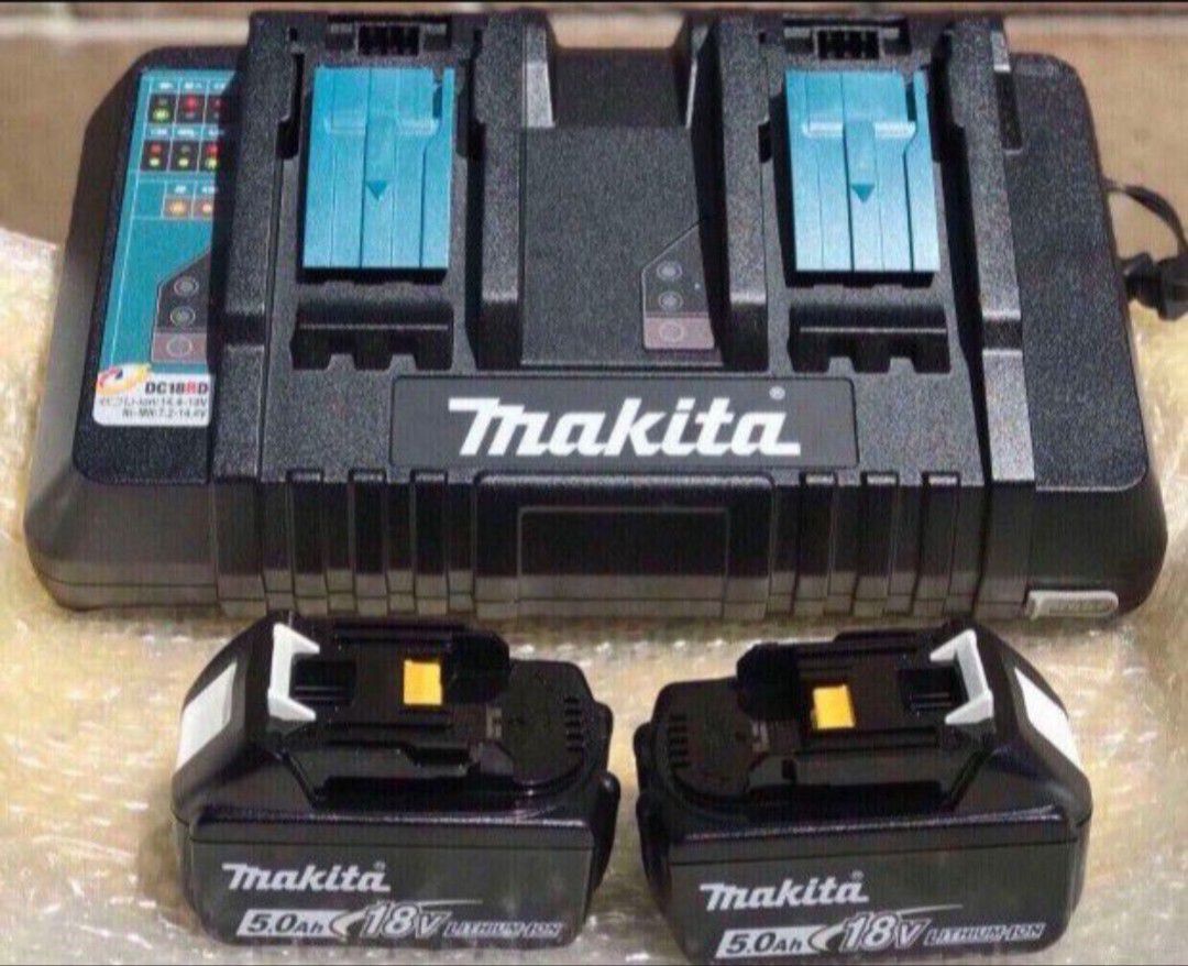 Makita Batteries And Rapid Charger $160... Firm On Price Brand New...