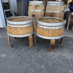 Barrel End Tables