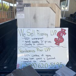 We Sell LVP Flooring, 100% Waterproof, Variety If Colors 