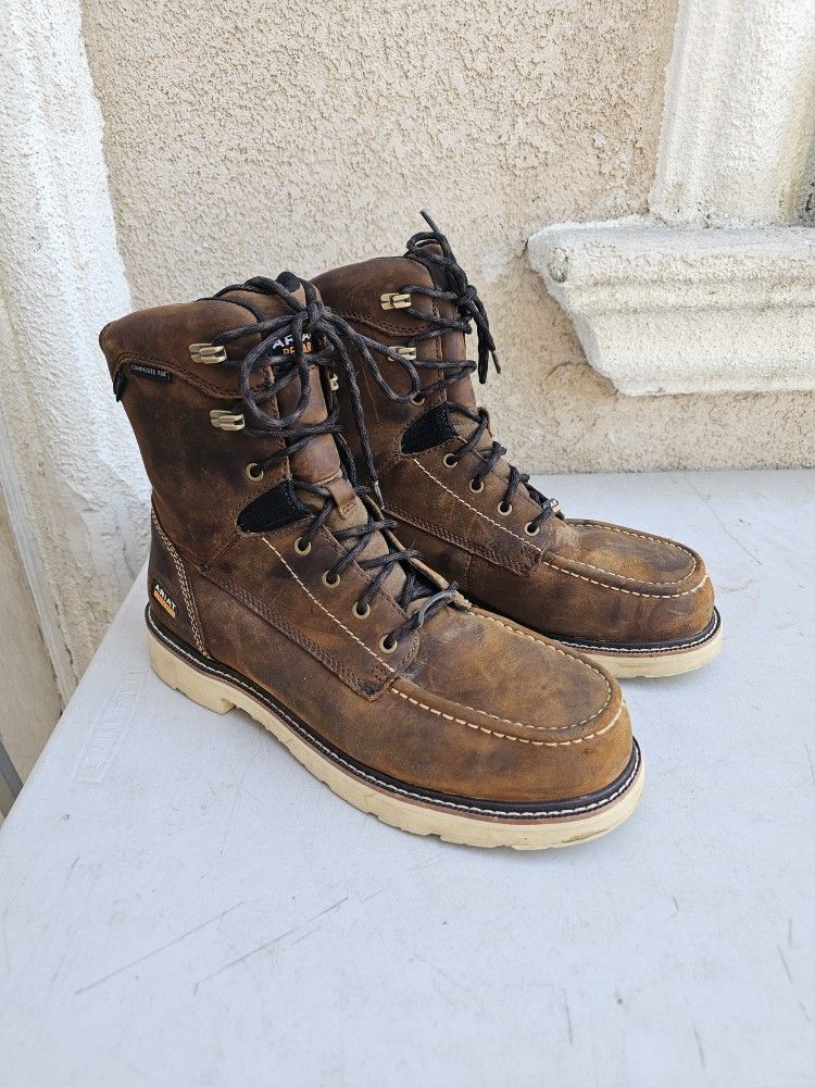 Size 12 Ariat Work Boots Composite Toe