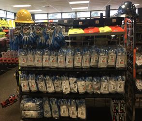 Atlas Blue Work Gloves 12, pairs