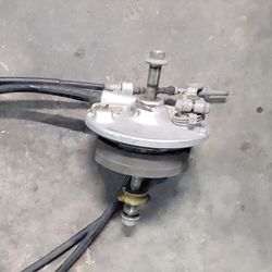 1986 Honda Elite Scooter 150, CH 150 Drum Brake System Assembly.