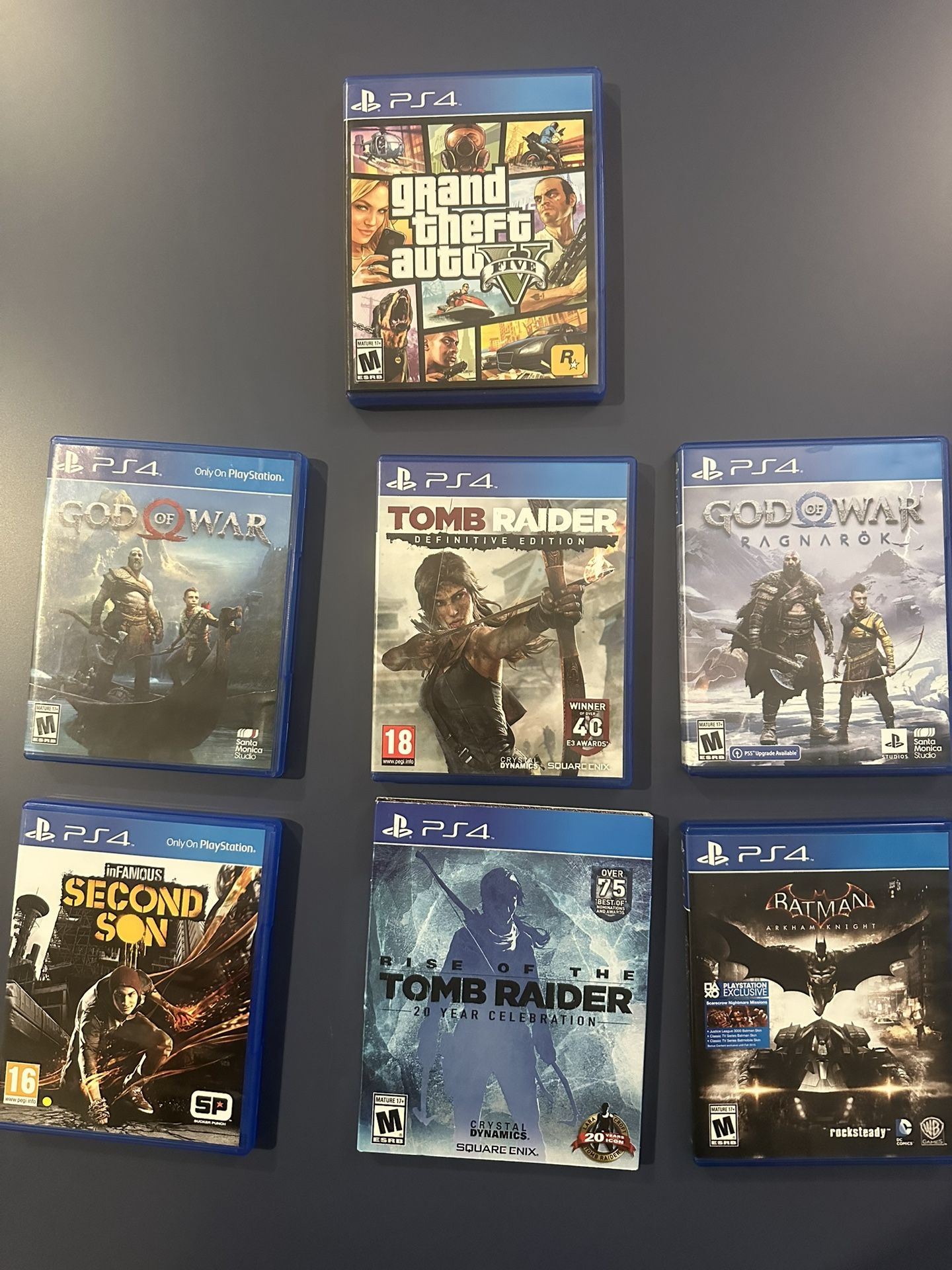 $10 Each PS4 Games: GTA 5, GoW Ragnarok
