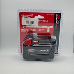 New Milwaukee M18 18V Red Lithium XC 5.0 Battery Sealed
