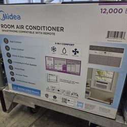 MIDEA 12,000 BTU AC WINDOW MOUNT UNIT SMART HOME