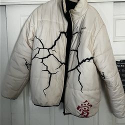 Naruto Style Puffer Jacket 