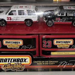 Michael Jordan matchbox 1990s Sealed 2 Set