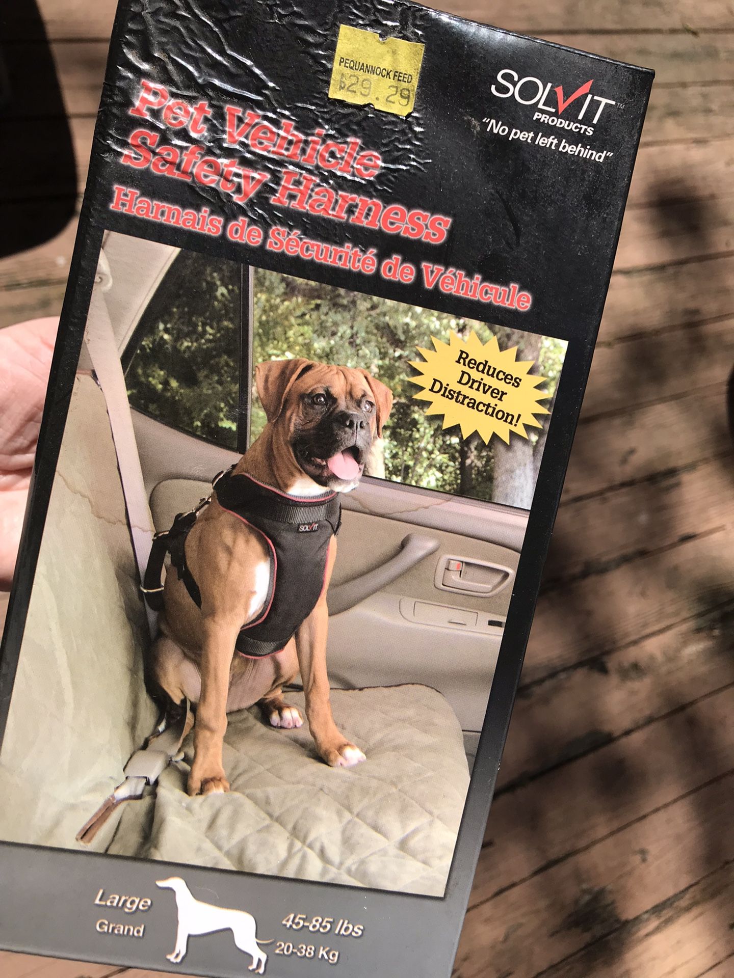 New In Box Safety Harness For Dogs Medium Size Please Check My Other Listings