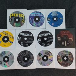 Loose PS1 Games