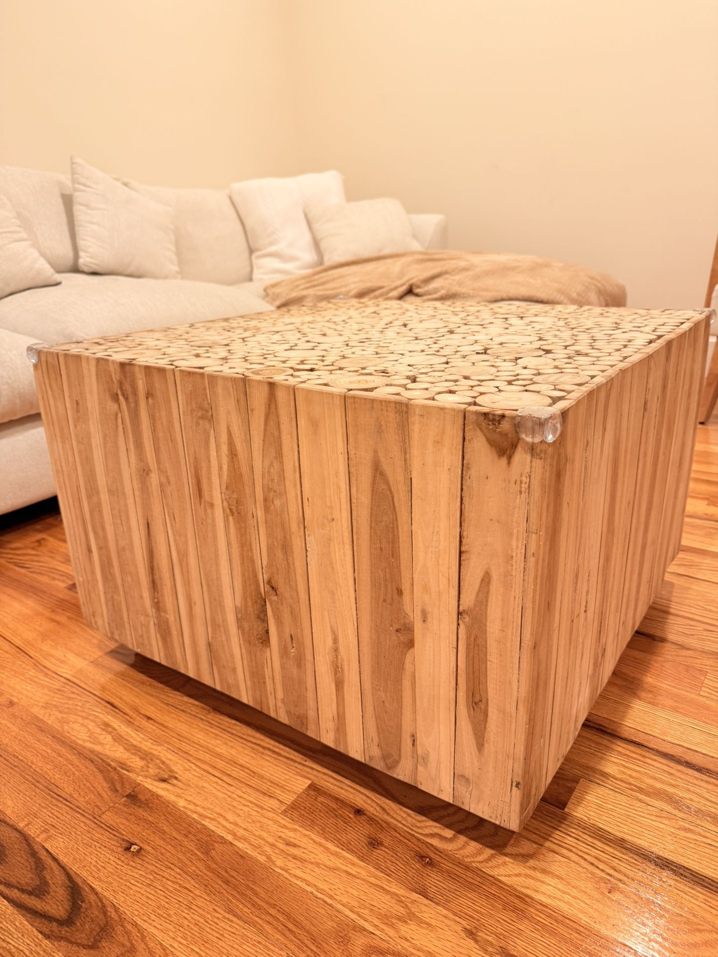 Wood coffee Table And side Table (Set)