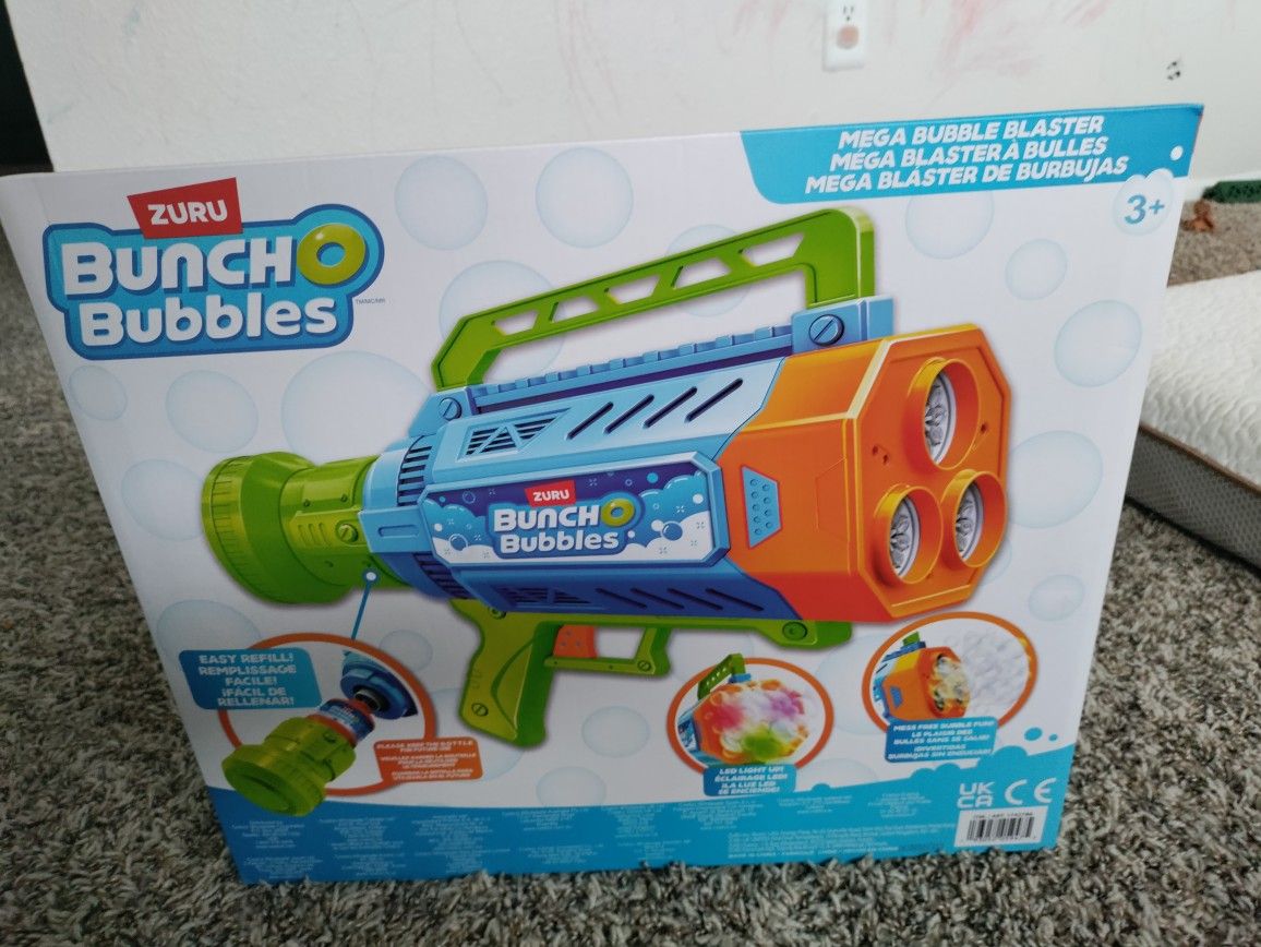 Toy: 3+ kid, Zuru bunch O bubbles
