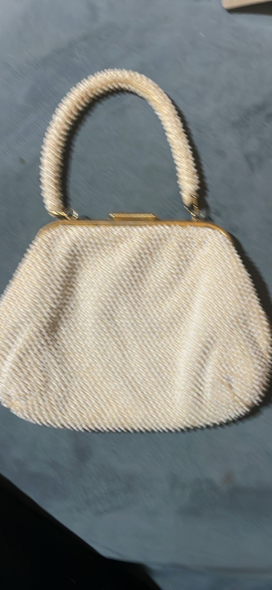 Reversible Beaded Purse
