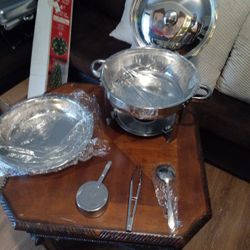 8 Quart Stainless Steel Chafing Dishes 