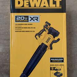 New Dewalt XR Leaf Blower Kit 5.0 20V