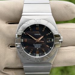 Omega Constellation Double Eagle Stainless Steel - Black Dial 1513.51