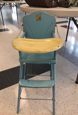 Antique Child High Chair
