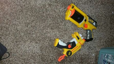 Two nerff guns