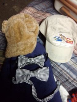 $3  3-6yr. Caps, bow ties