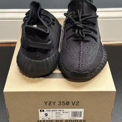 adidas Yeezy Boost 350 V2 Onyx Men's Size 9