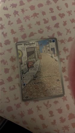 Slowpoke from scarlet and violet base set
