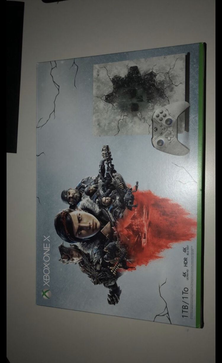 Xbox one x gears of war 5 bundle limited edition