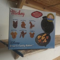 Disney's 5-in-1 Tasty Baker Waffle Maker