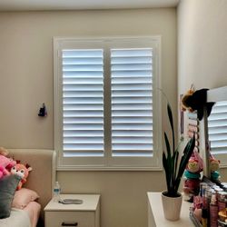 Factory Direct Custom Wood Plantation Shutters - 100% Real Hardwood Interior Window Coverings - Custom Paint, Stains & Expert Local Install