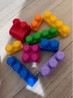 Mega Bloks Building Blocks Lot – 147 Pieces – Toddler Toy
