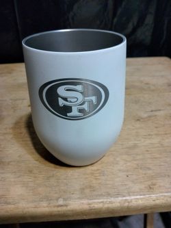Wine Tumbler. The Memory Company San Francisco 49ers.