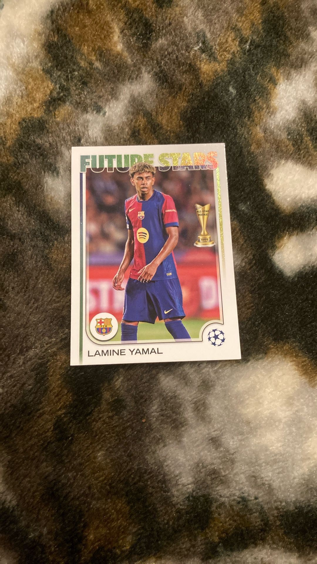 Lamine Yamal Future Stars Card