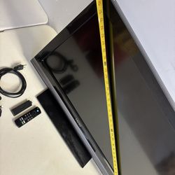 Vizio TV Television With Free Wifi Amazon Stick And Remote/full Control  