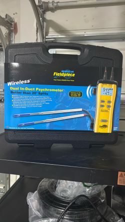 Wireless Dual In Duct Psychrometer