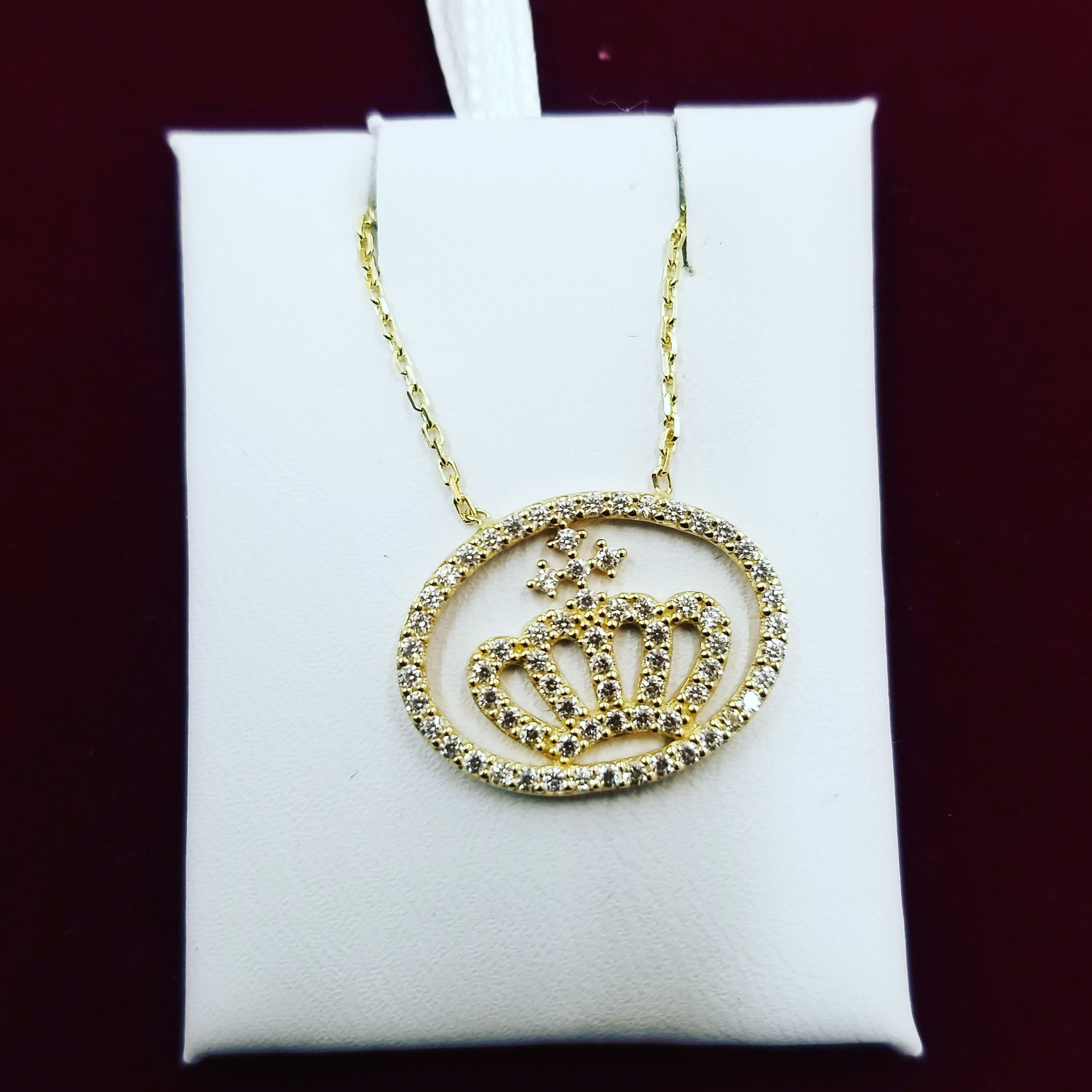 14k Charm and necklace