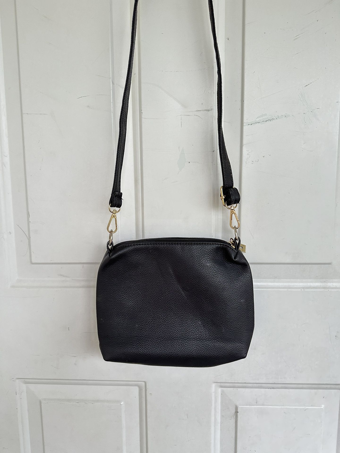 Black Crossbody Bag Small Handbag Purse 