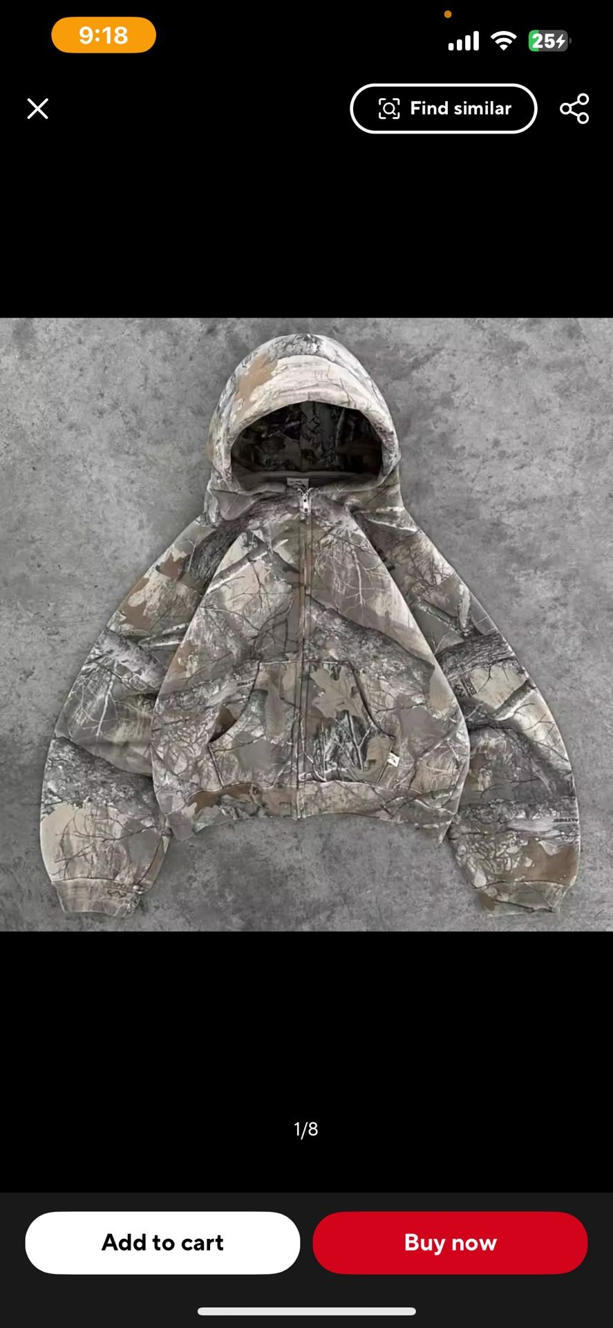 Realtree Camo Hoodie