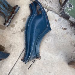 1964 Nova Rust Repair Driver Rear 4 Door