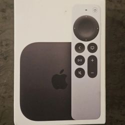 Apple TV 4K 3rd Generation 128GB WiFi + Ethernet Media Streamer! Black! Brand New Sealed!