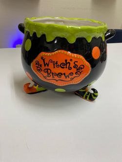 Halloween candy bowl