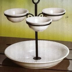 Worldwide Pottery Two Tier 