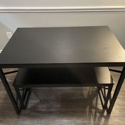 Dining Table With 2 Benches