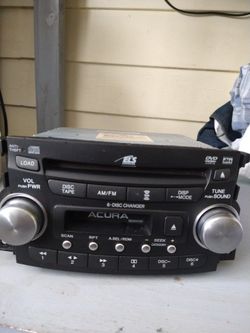  

04-06 ACURA TL Navigation GPS RADIO STEREO 6 DISC CD PLAYER RECEIVER 

