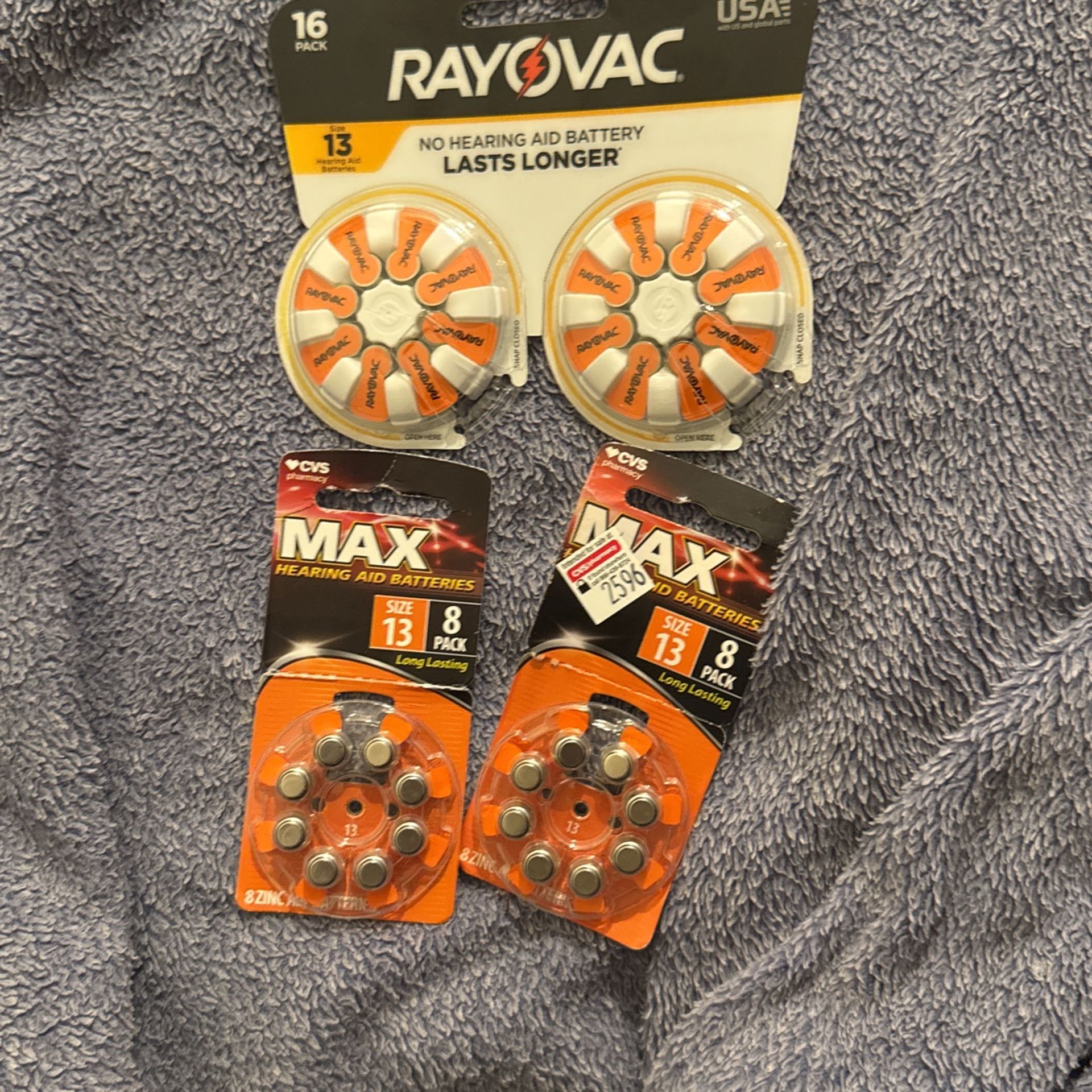 Hearing Aid Batteries