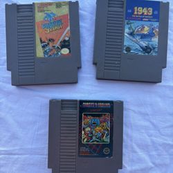 3x Nintendo Games