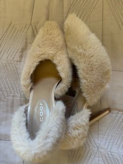 Cream heels