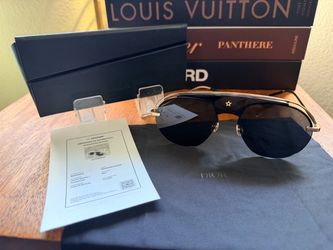 Authentic Dior Dio(r)evolution Aviator Sunglasses Black Gold + Case & COA 212122